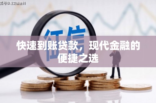 郎溪快速到账贷款，现代金融的便捷之选