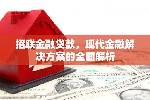 郎溪招联金融贷款，现代金融解决方案的全面解析