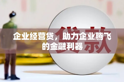 郎溪企业经营贷，助力企业腾飞的金融利器