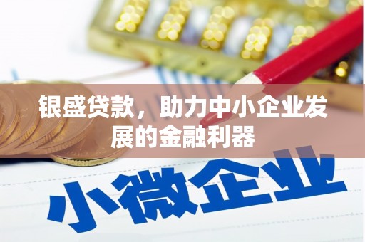 郎溪银盛贷款，助力中小企业发展的金融利器