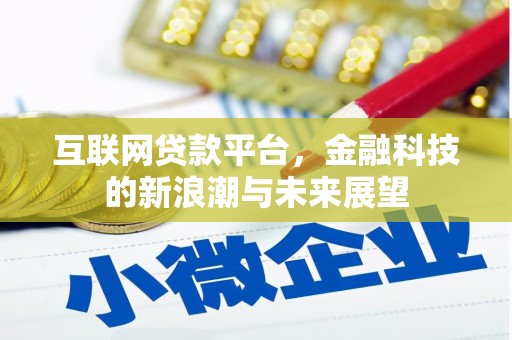 郎溪互联网贷款平台，金融科技的新浪潮与未来展望