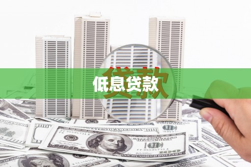 郎溪低息贷款