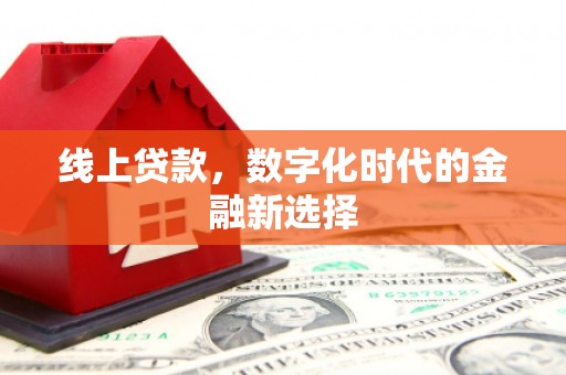 郎溪线上贷款，数字化时代的金融新选择