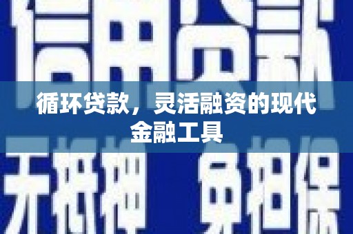 郎溪循环贷款，灵活融资的现代金融工具