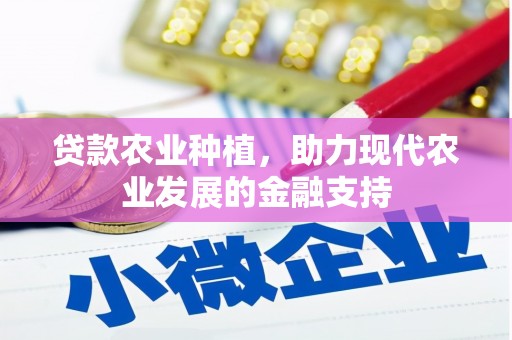 郎溪贷款农业种植，助力现代农业发展的金融支持